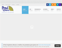Tablet Screenshot of pavi-systems.com.br